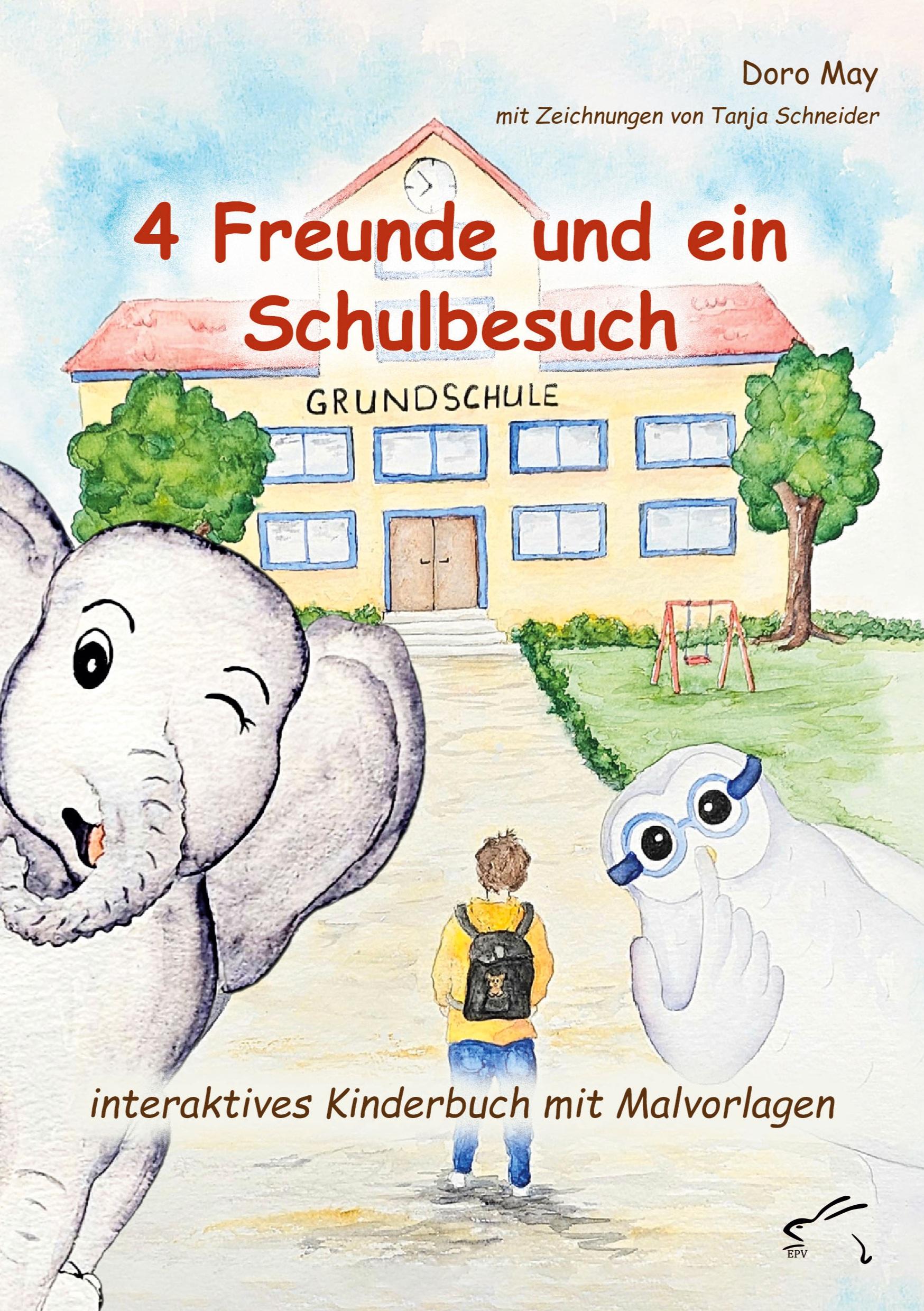 Vorderes Coverbild 4 Freunde und ein Schulbesuch