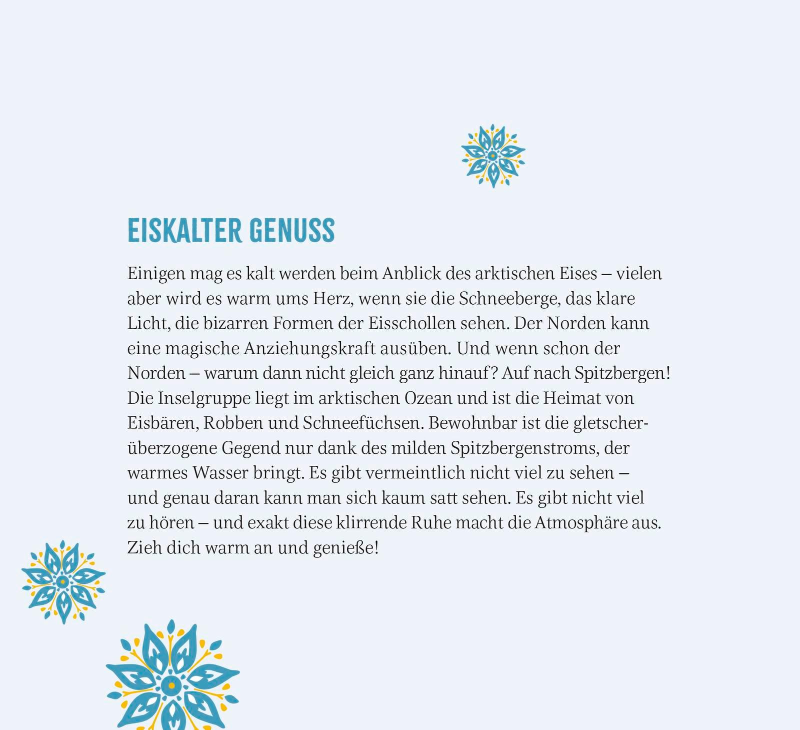 Beispielinhalt (Bild) Wochenkalender 2026: Sehnsuchtsorte