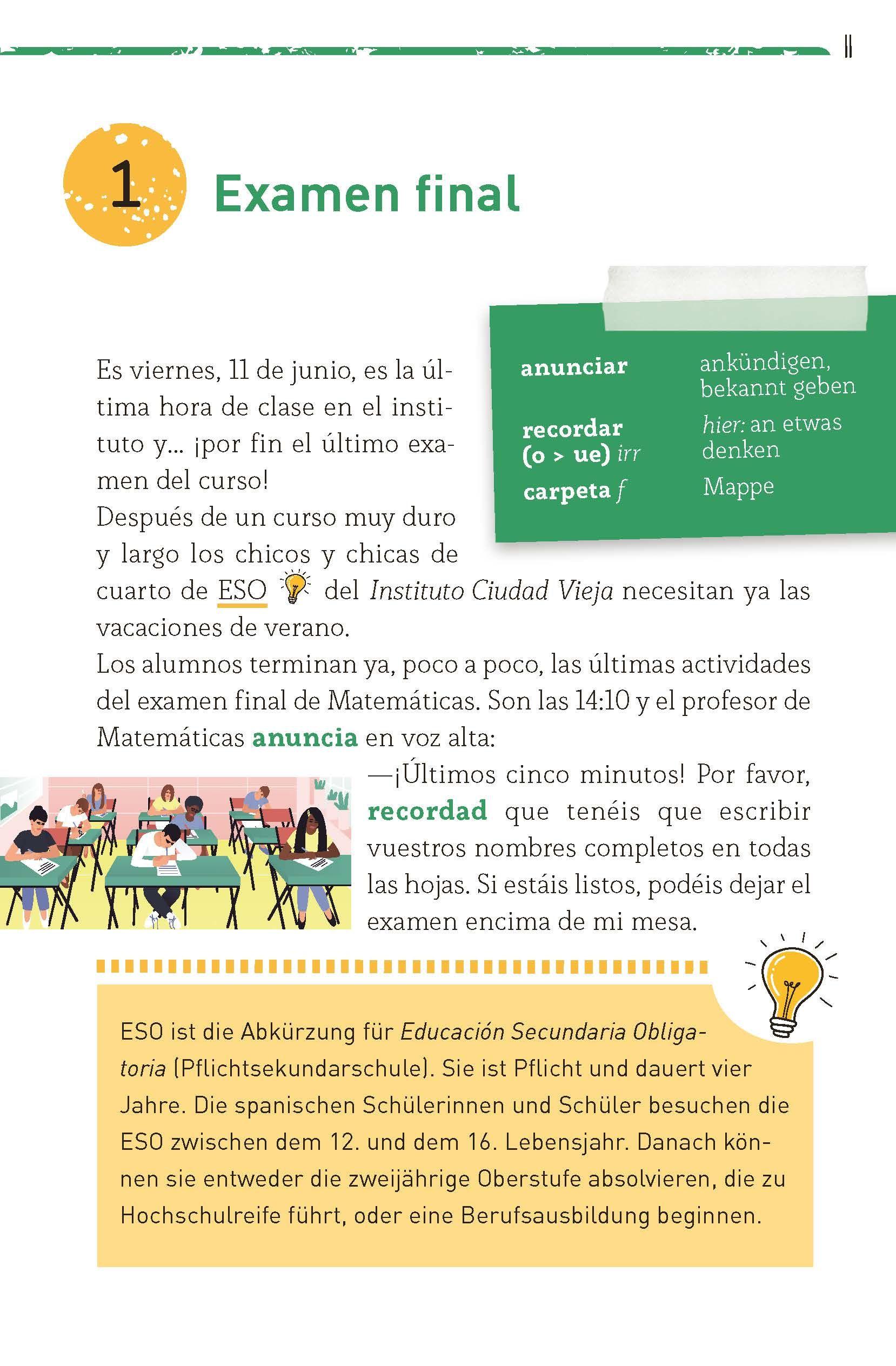 Beispielinhalt (Bild) Noche sin salida