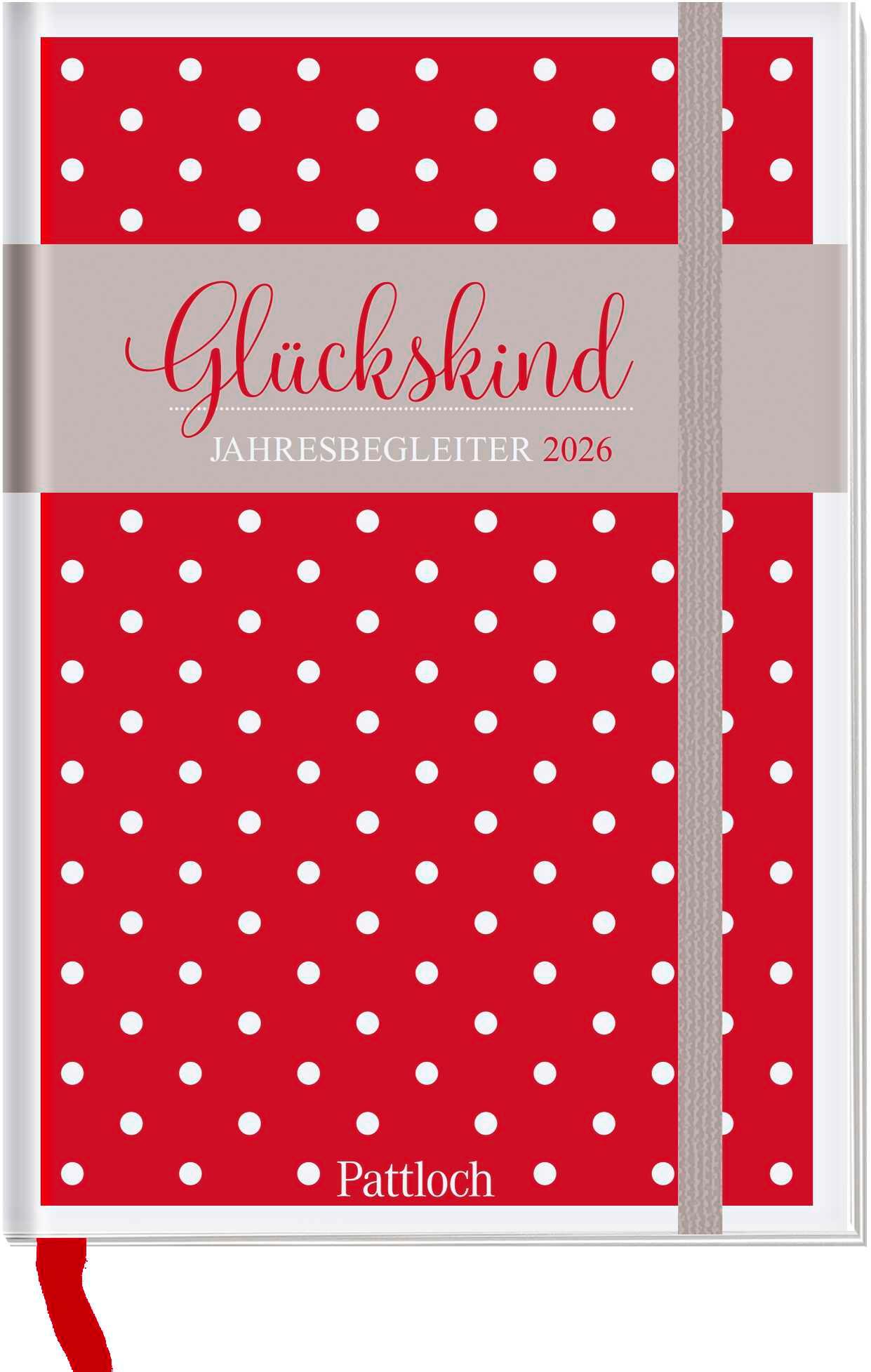 Vorderes Coverbild Taschenkalender 2026: Glückskind