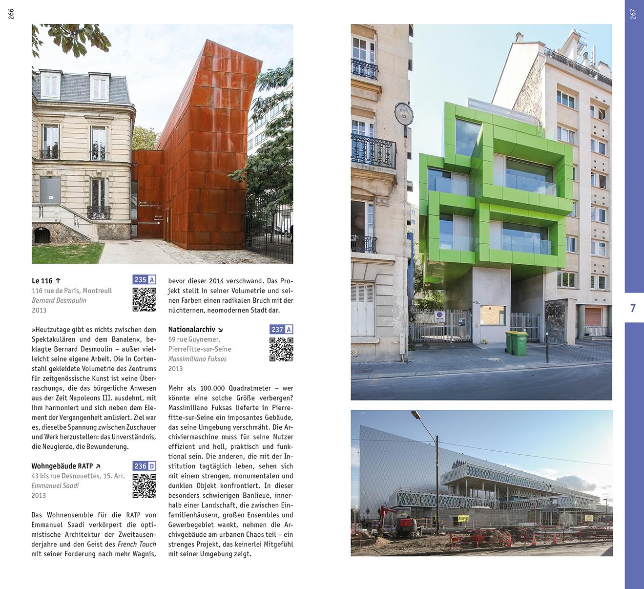 Beispielinhalt (Bild) Architekturführer Paris