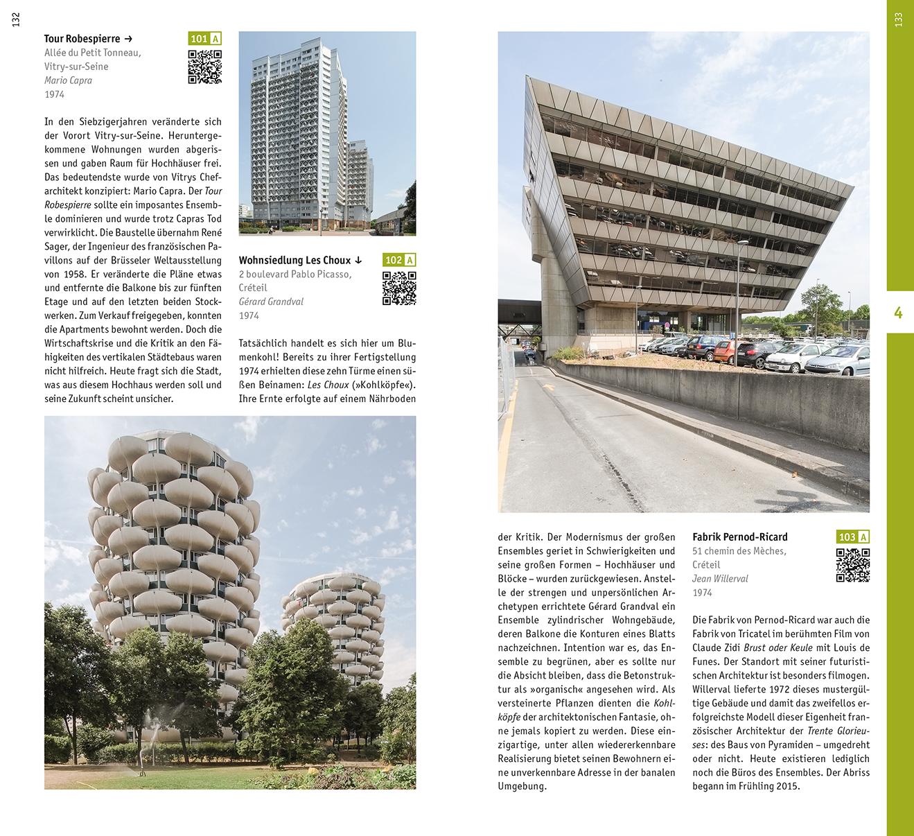 Beispielinhalt (Bild) Architekturführer Paris