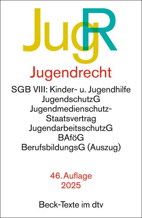 Vorderes Coverbild Jugendrecht