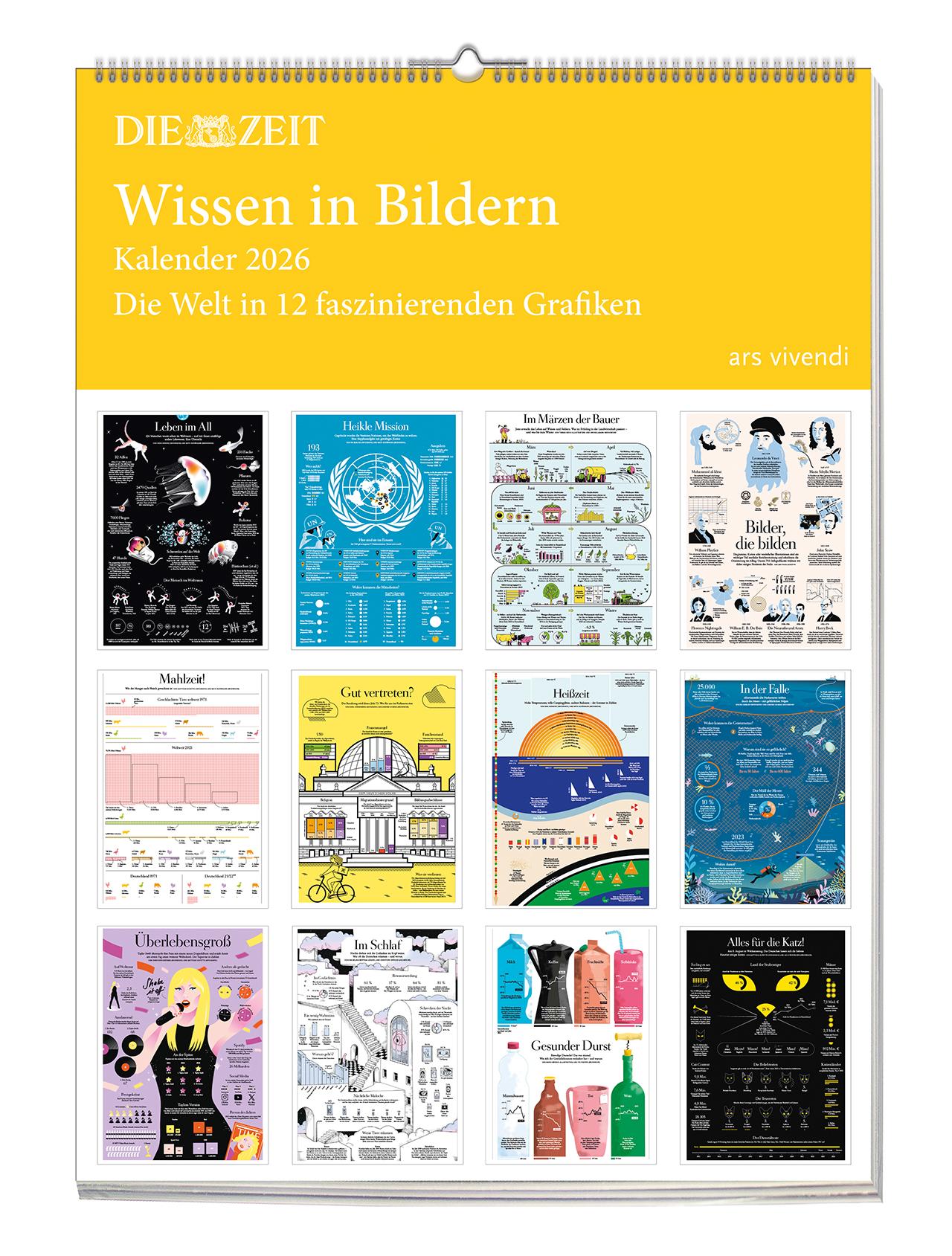 Vorderes Coverbild Die Zeit - Wissen in Bildern 2026