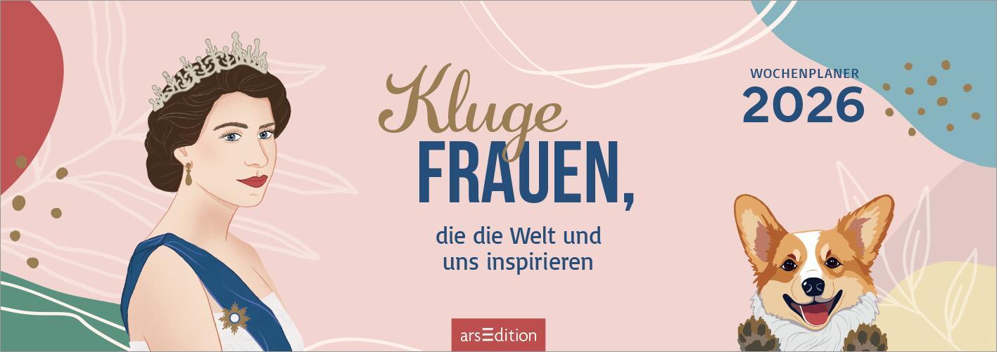 Beispielinhalt (Bild) Tischkalender Kluge Frauen, die die Welt und uns inspirieren 2026
