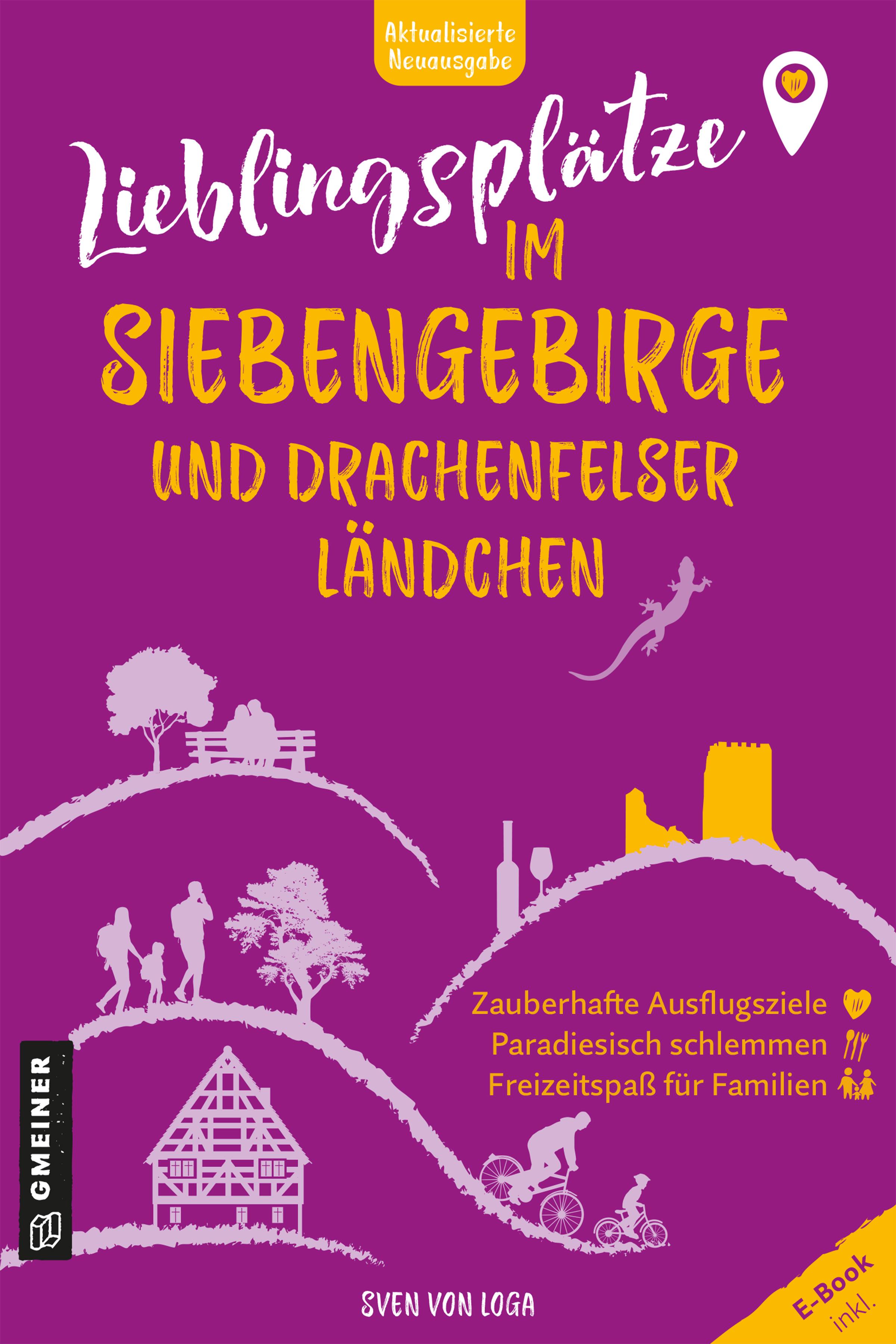 Vorderes Coverbild Lieblingsplätze im Siebengebirge und Drachenfelser Ländchen