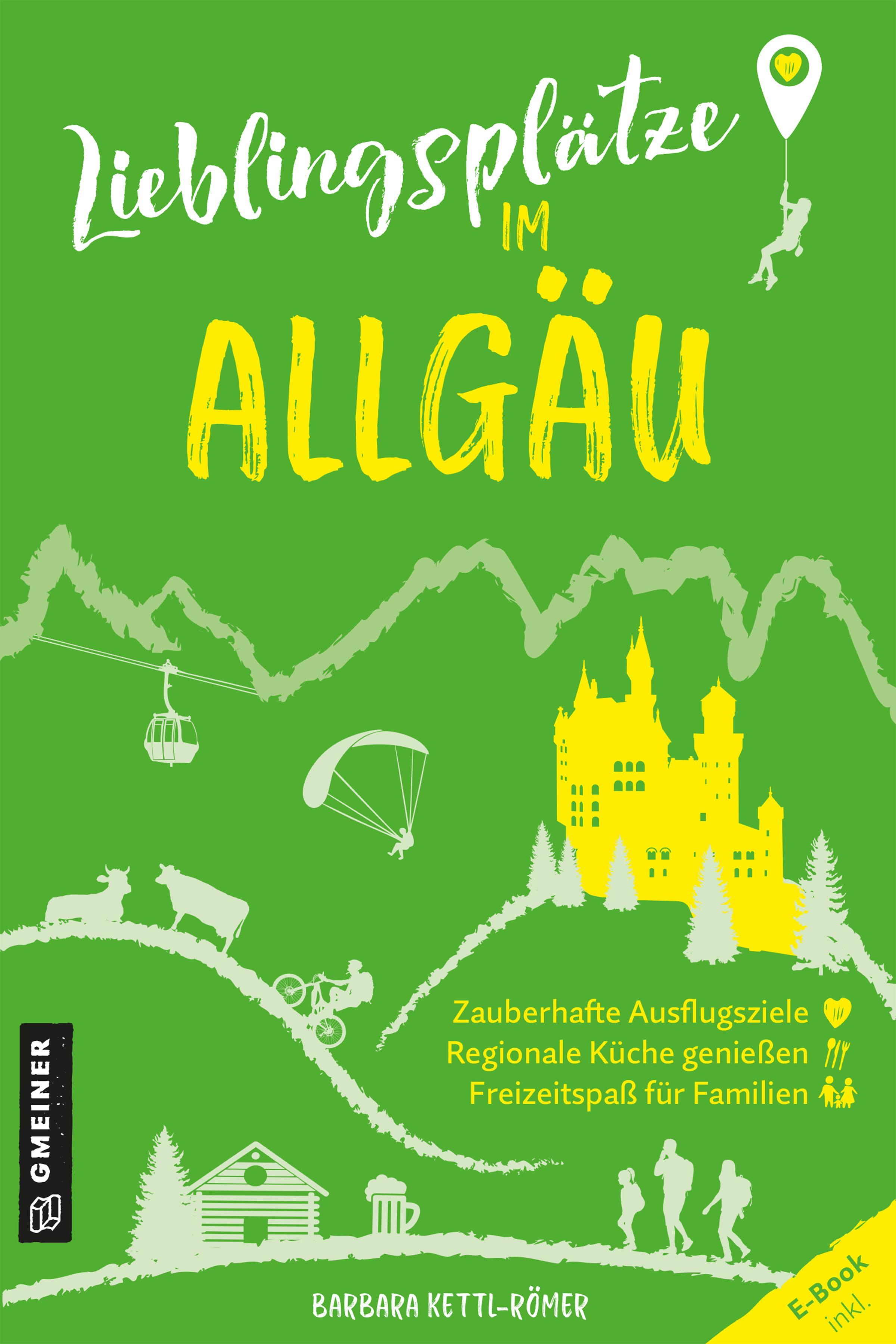 Vorderes Coverbild Lieblingsplätze im Allgäu