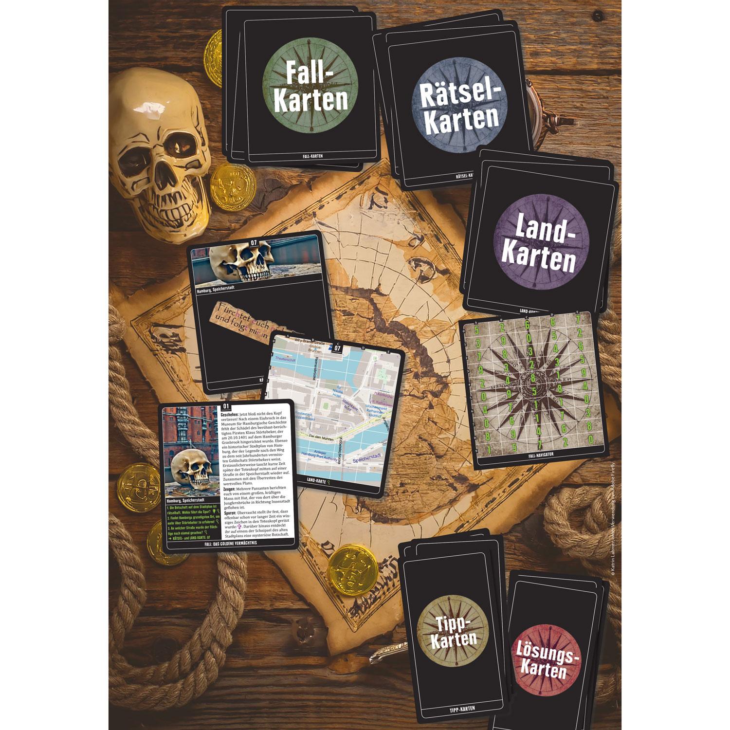 Beispielinhalt (Bild) Crime Maps - Das goldene Vermächtnis