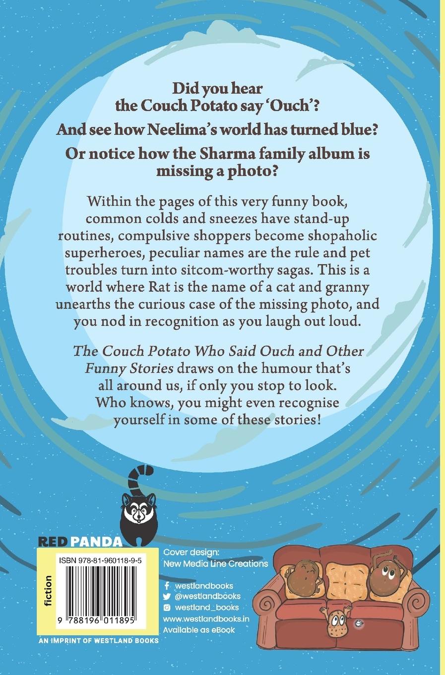 Rückseitencover The Couch Potato Who Said Ouch And Other Funny Stories