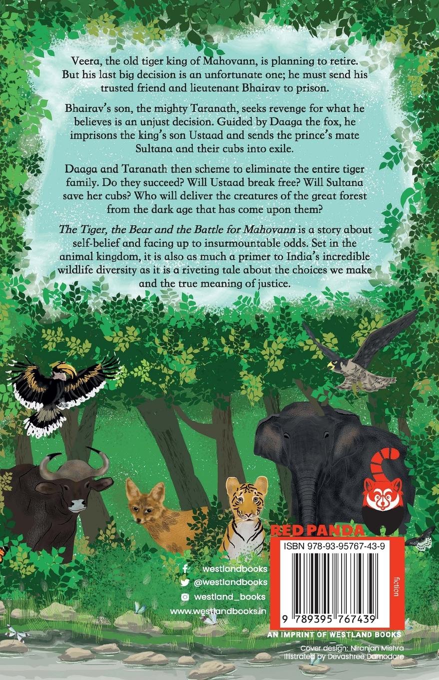 Rückseitencover The Tiger The Bear And The Battle For Mahovann