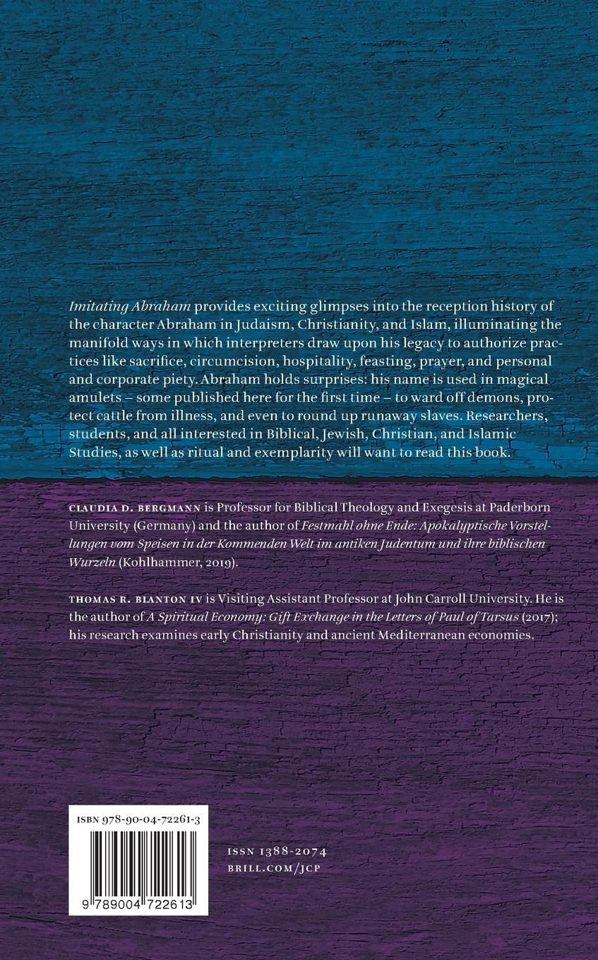 Rückseitencover Imitating Abraham