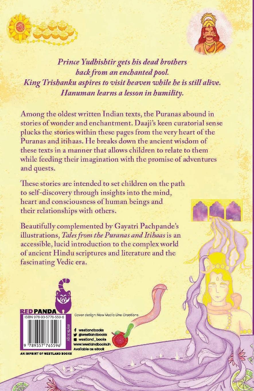 Rückseitencover Tales from the Puranas and Itihaas