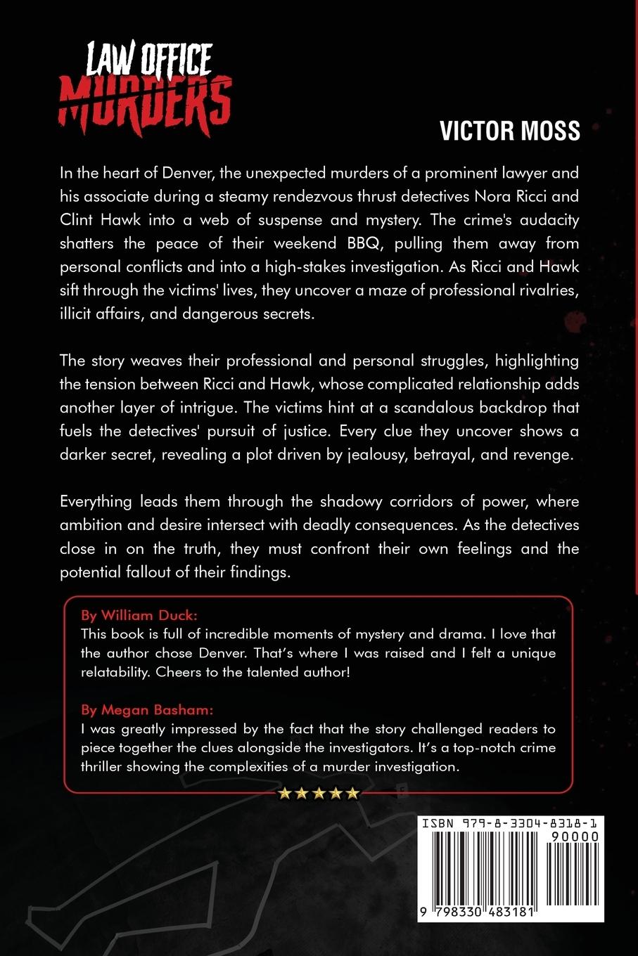 Rückseitencover Law Office Murders