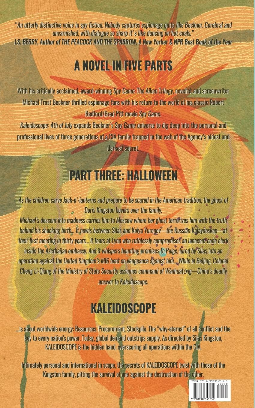 Rückseitencover Kaleidoscope Halloween