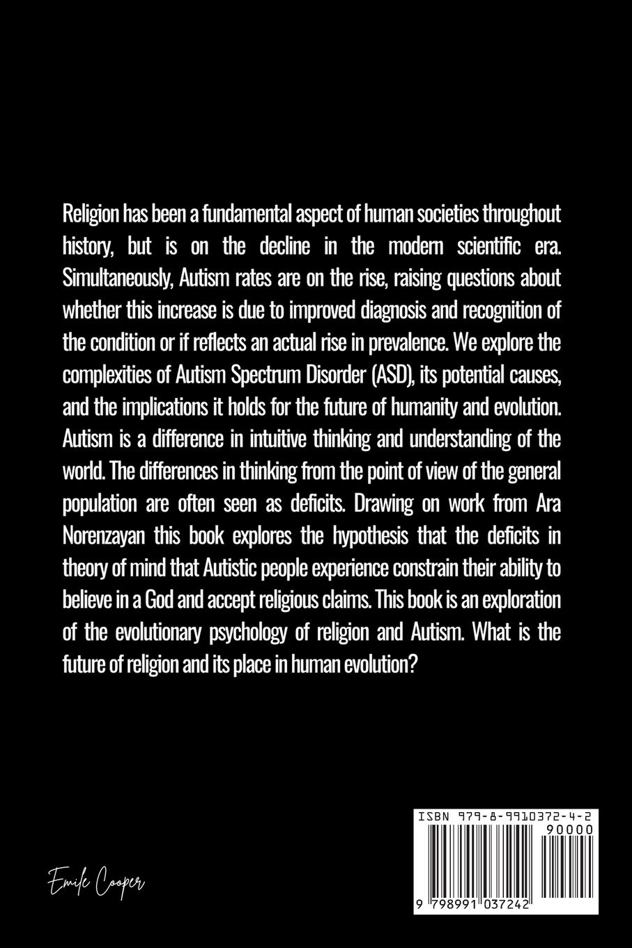 Rückseitencover The Autistic Atheist