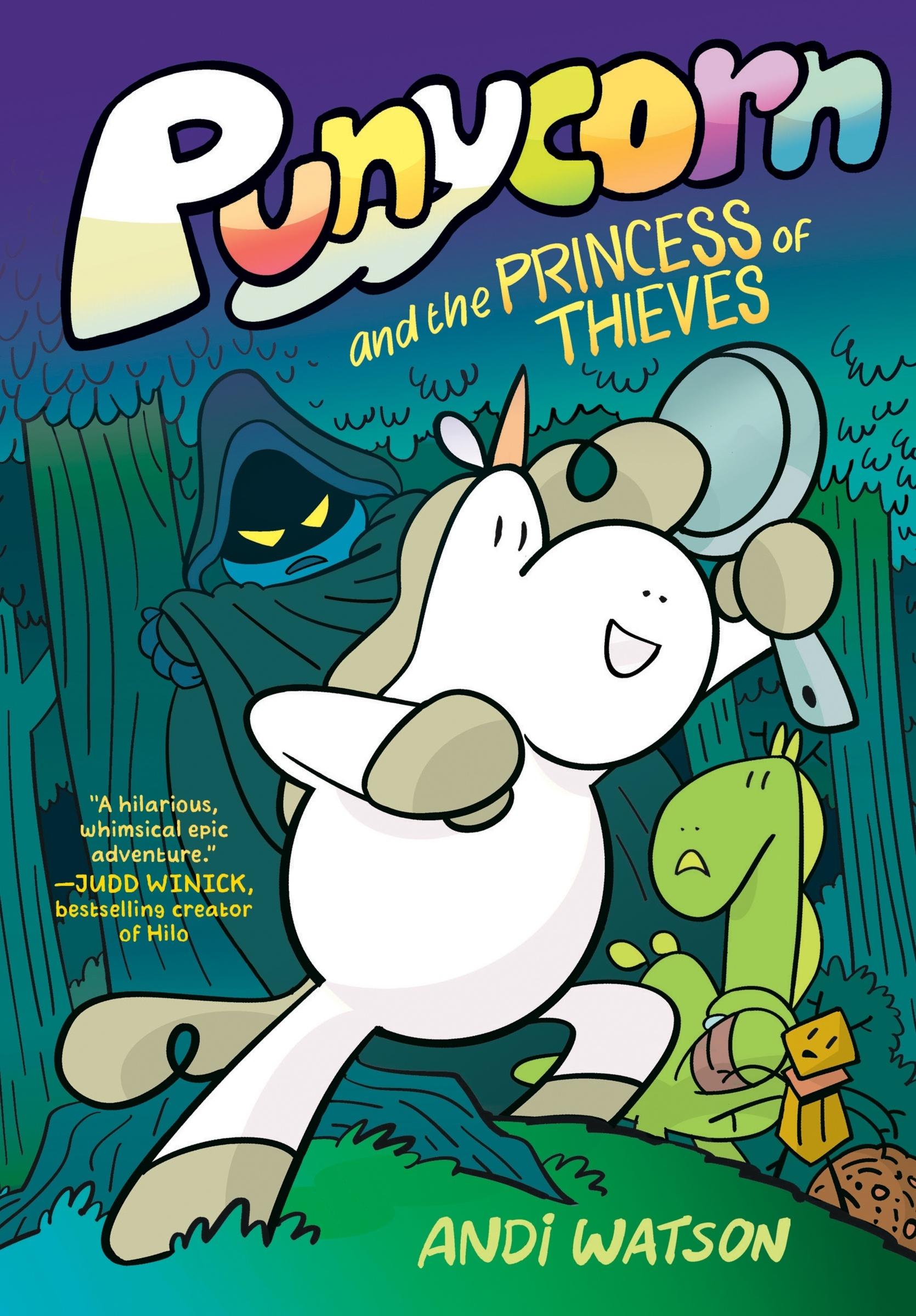 Vorderes Coverbild Punycorn and the Princess of Thieves