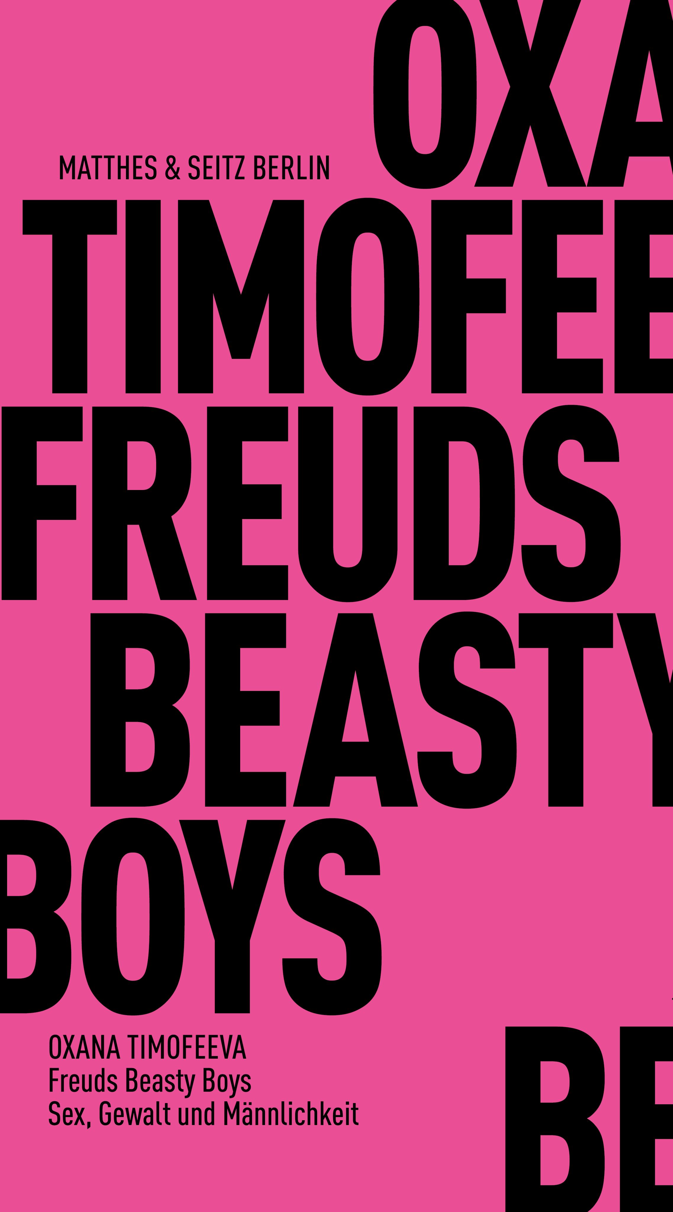 Vorderes Coverbild Freuds Beasty Boys
