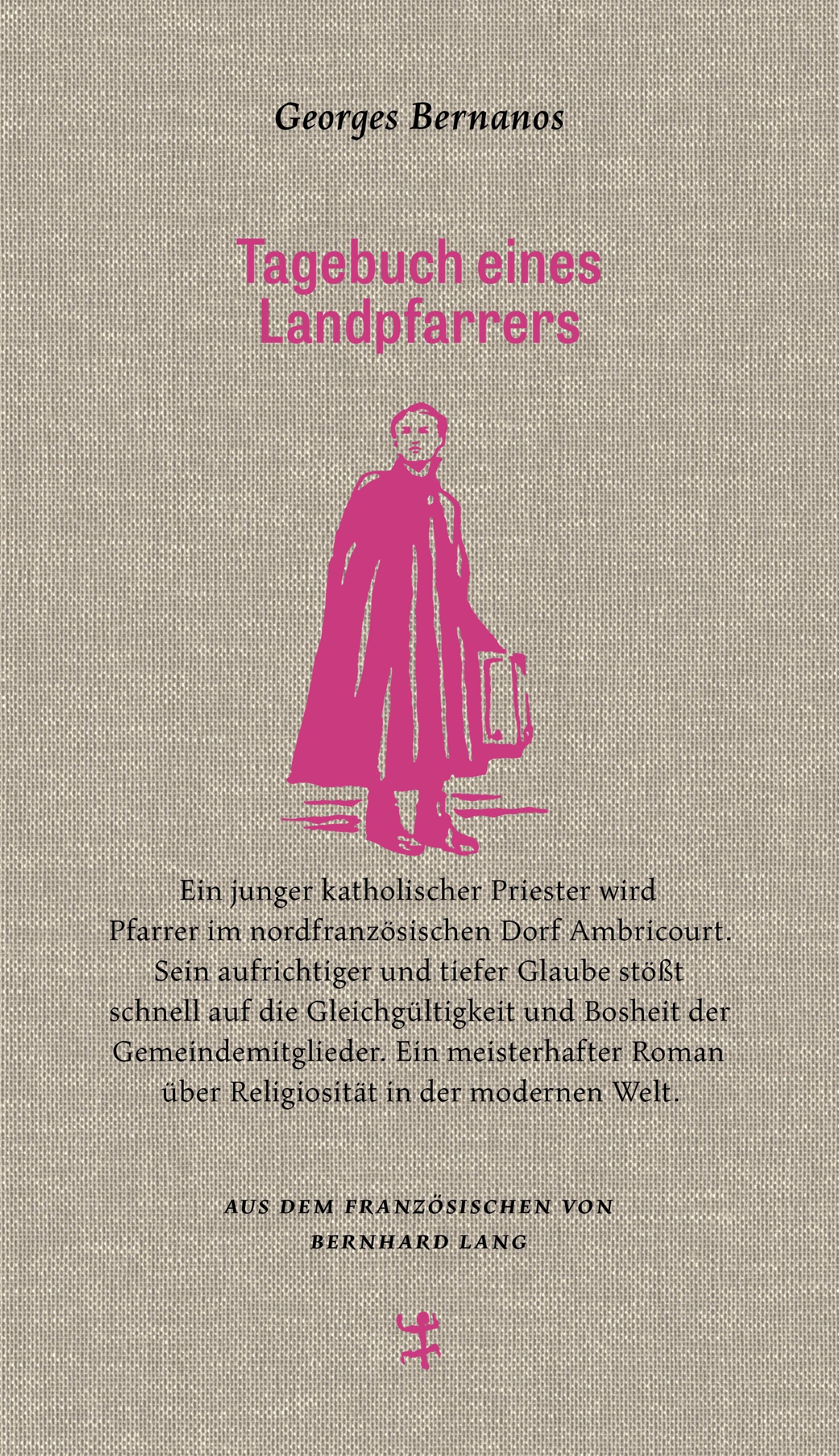 Vorderes Coverbild Tagebuch eines Landpfarrers