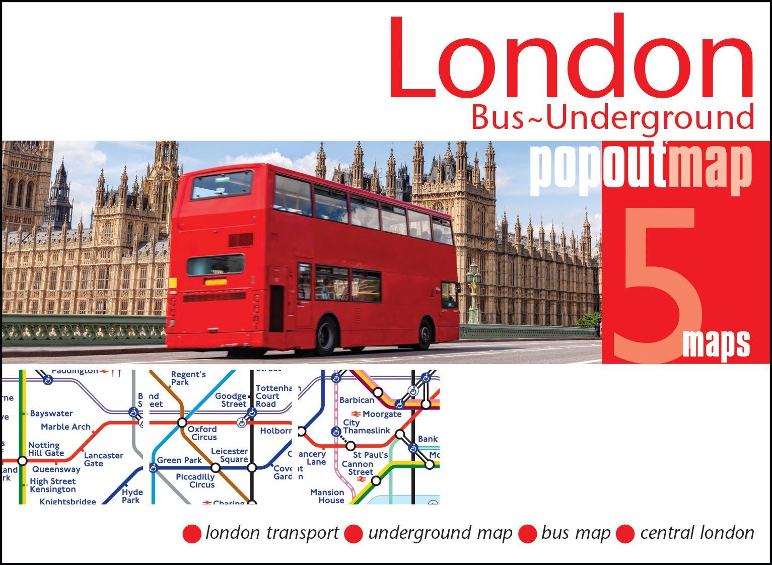 Vorderes Coverbild London Bus Underground Doubl