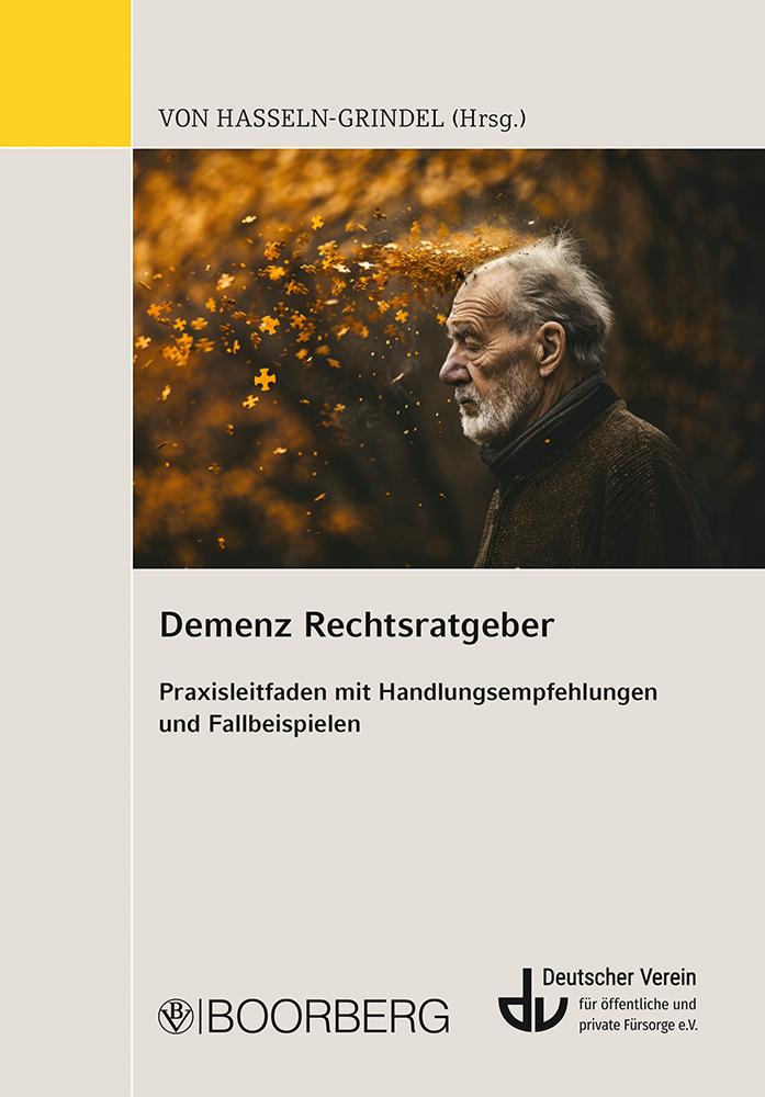 Vorderes Coverbild Demenz Rechtsratgeber
