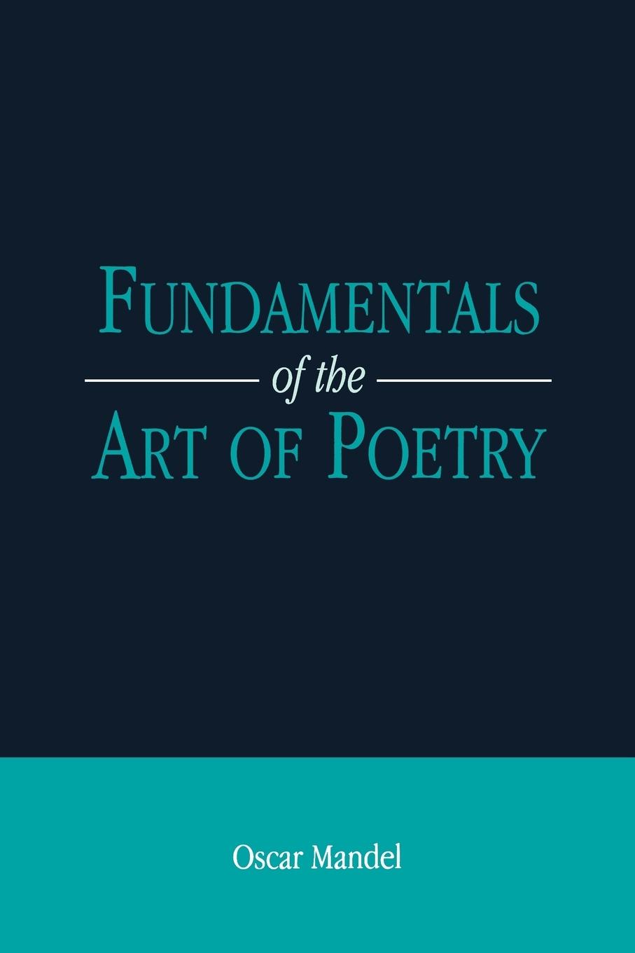 Vorderes Coverbild Fundamentals of the Art of Poetry