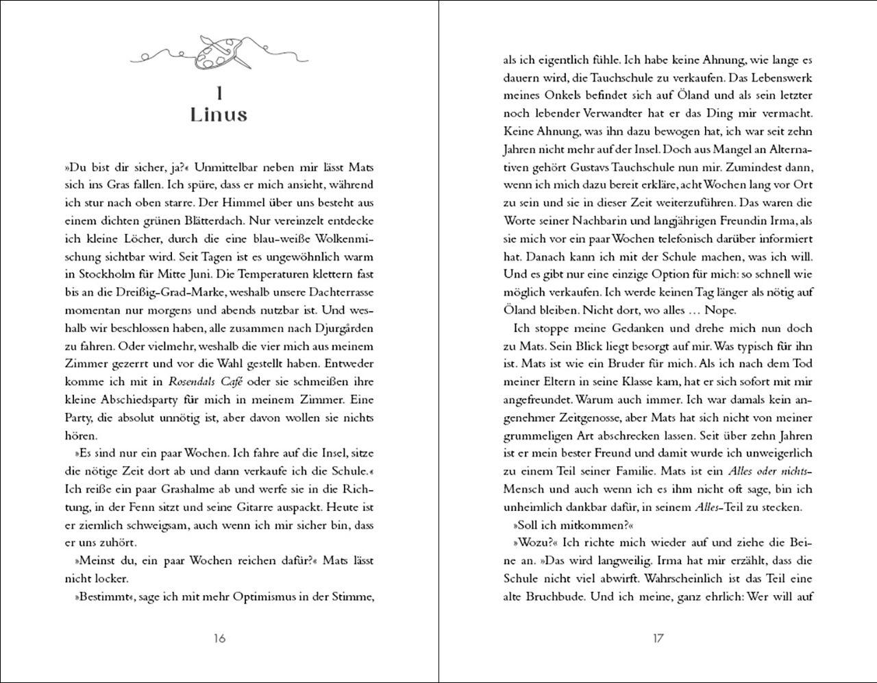 Beispielinhalt (Bild) A Painter's Touch (Broken Artists, Band 3)