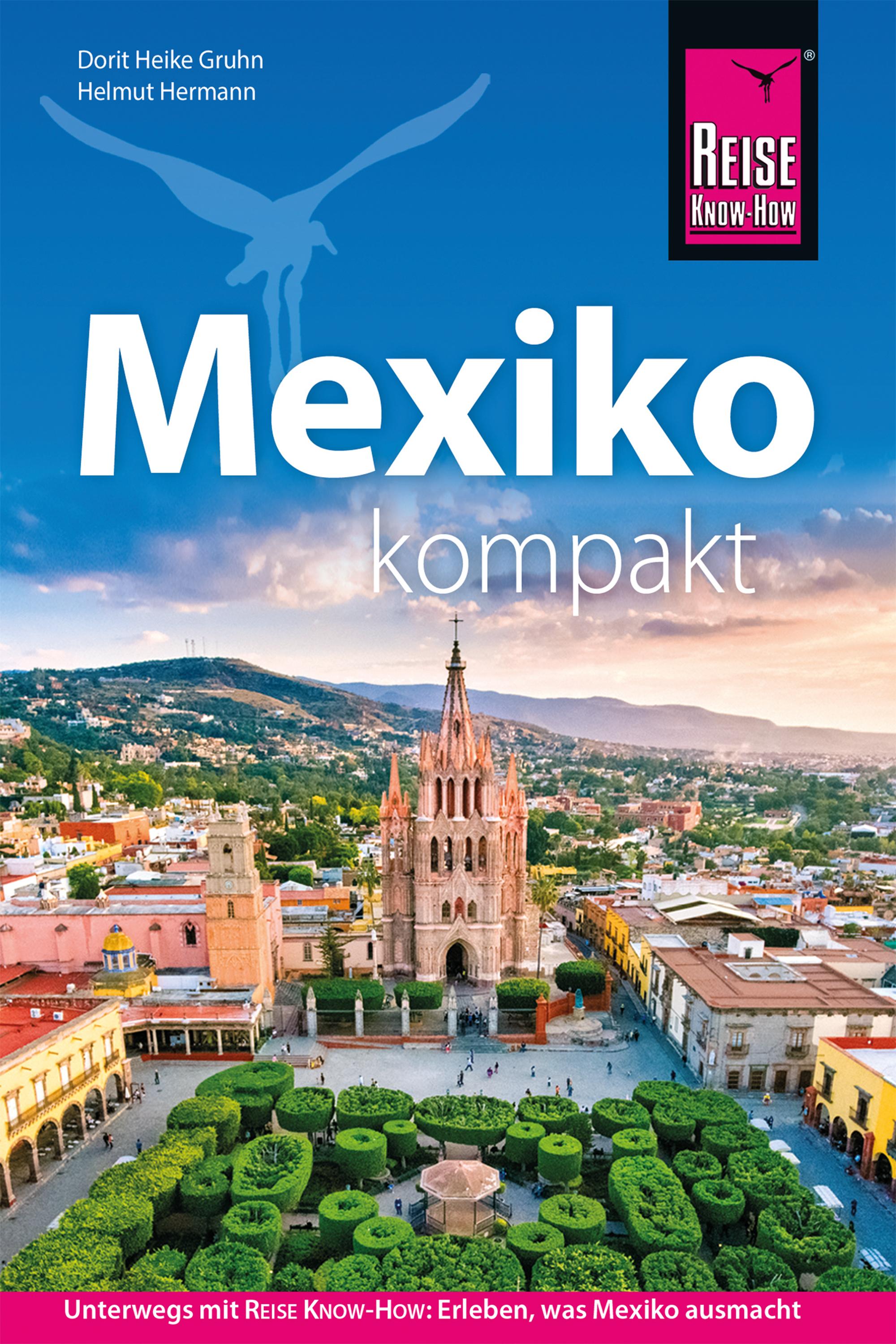 Vorderes Coverbild Reise Know-How Reiseführer Mexiko kompakt