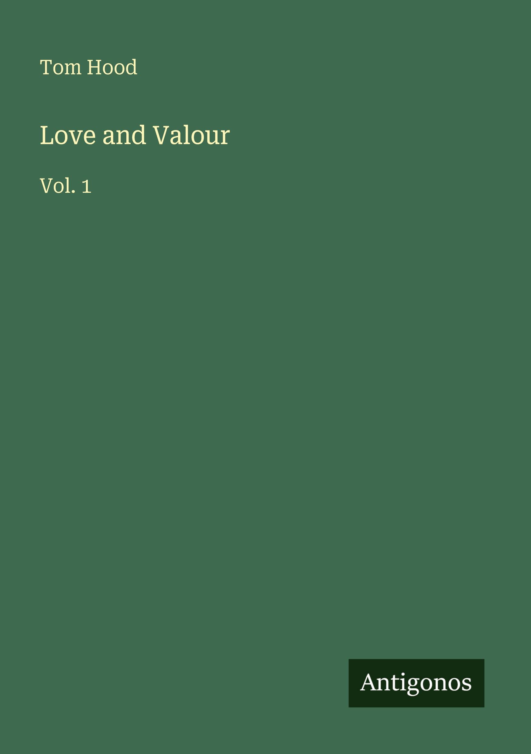 Vorderes Coverbild Love and Valour
