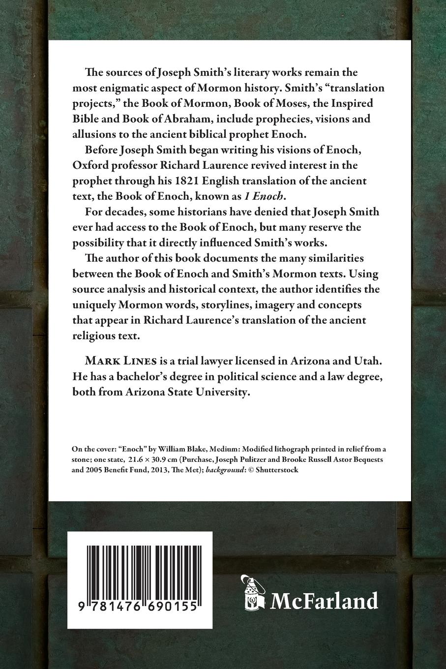 Rückseitencover Joseph Smith and the Book of Enoch