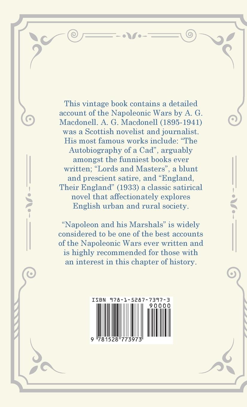 Rückseitencover Napoleon and his Marshals