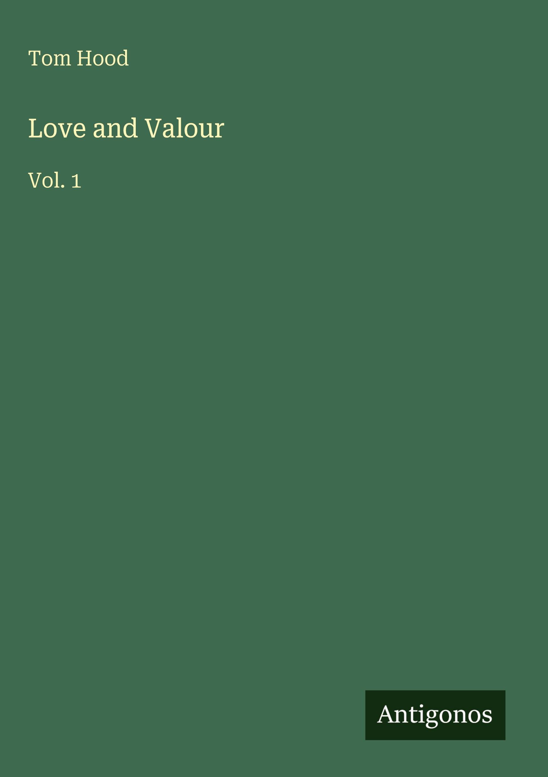 Vorderes Coverbild Love and Valour