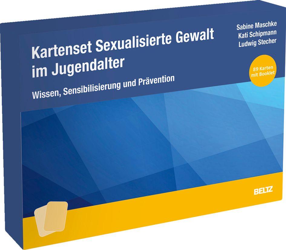 Vorderes Coverbild Kartenset Sexualisierte Gewalt im Jugendalter