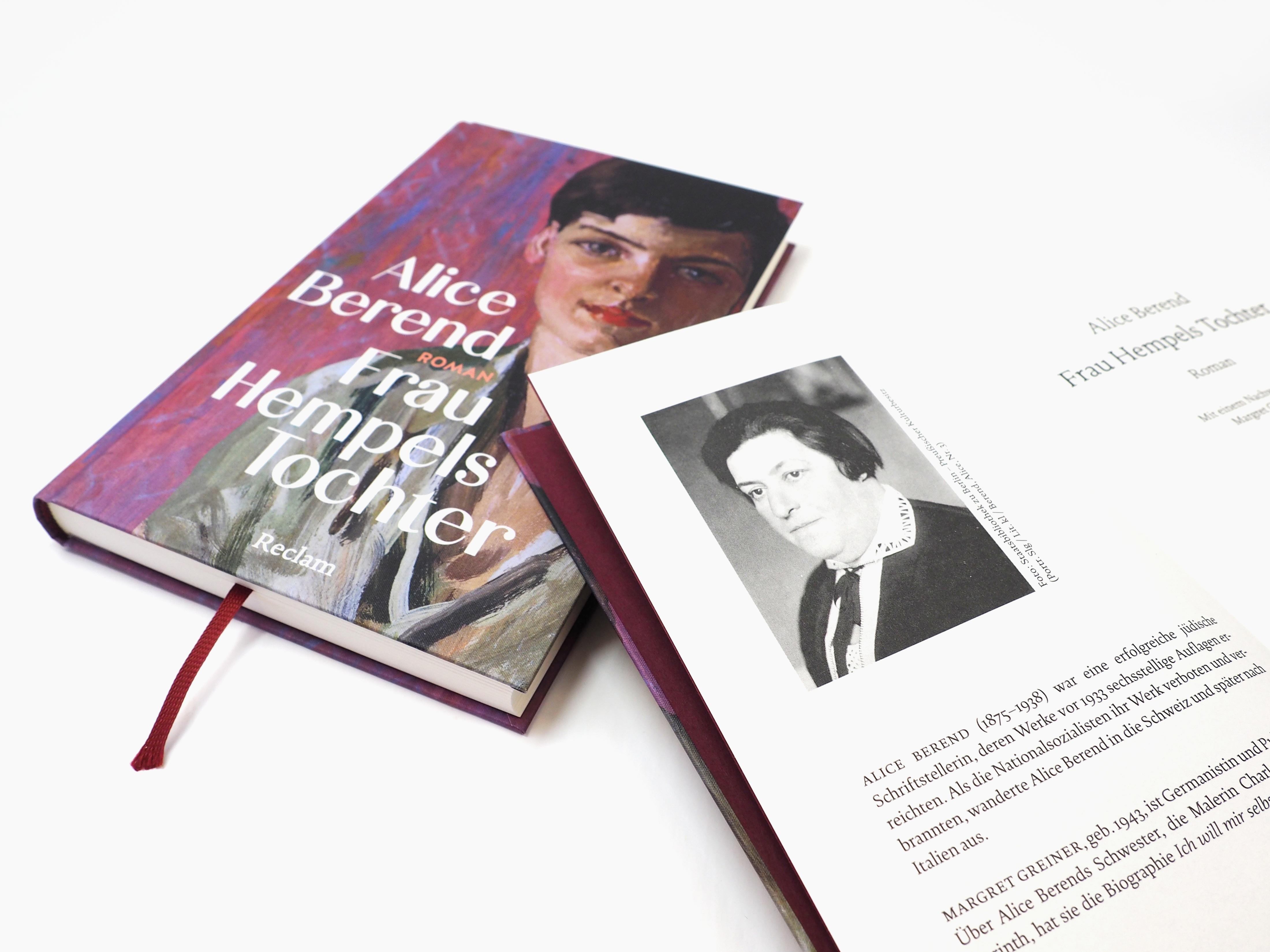 Beispielinhalt (Bild) Frau Hempels Tochter. Roman