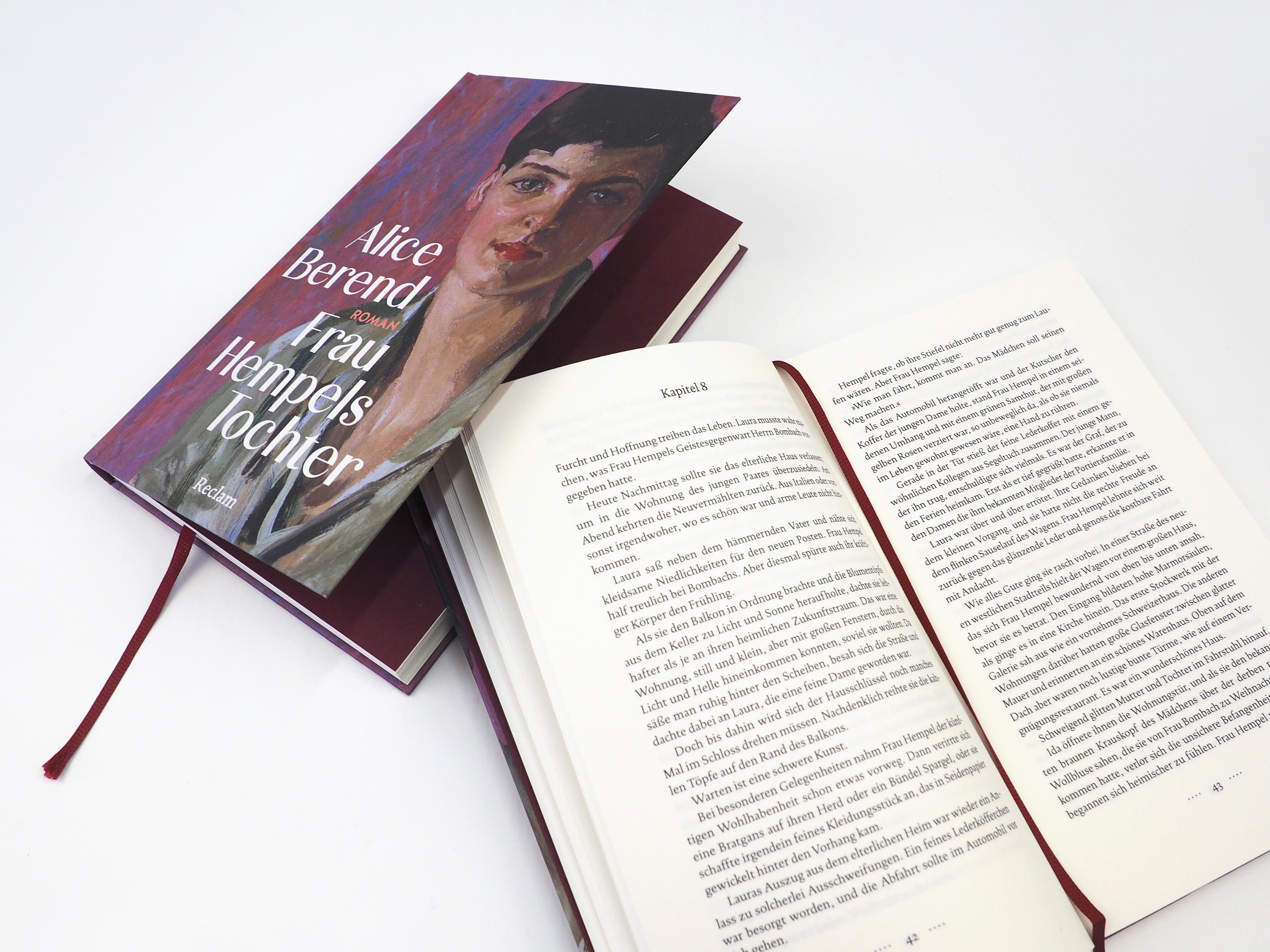 Beispielinhalt (Bild) Frau Hempels Tochter. Roman