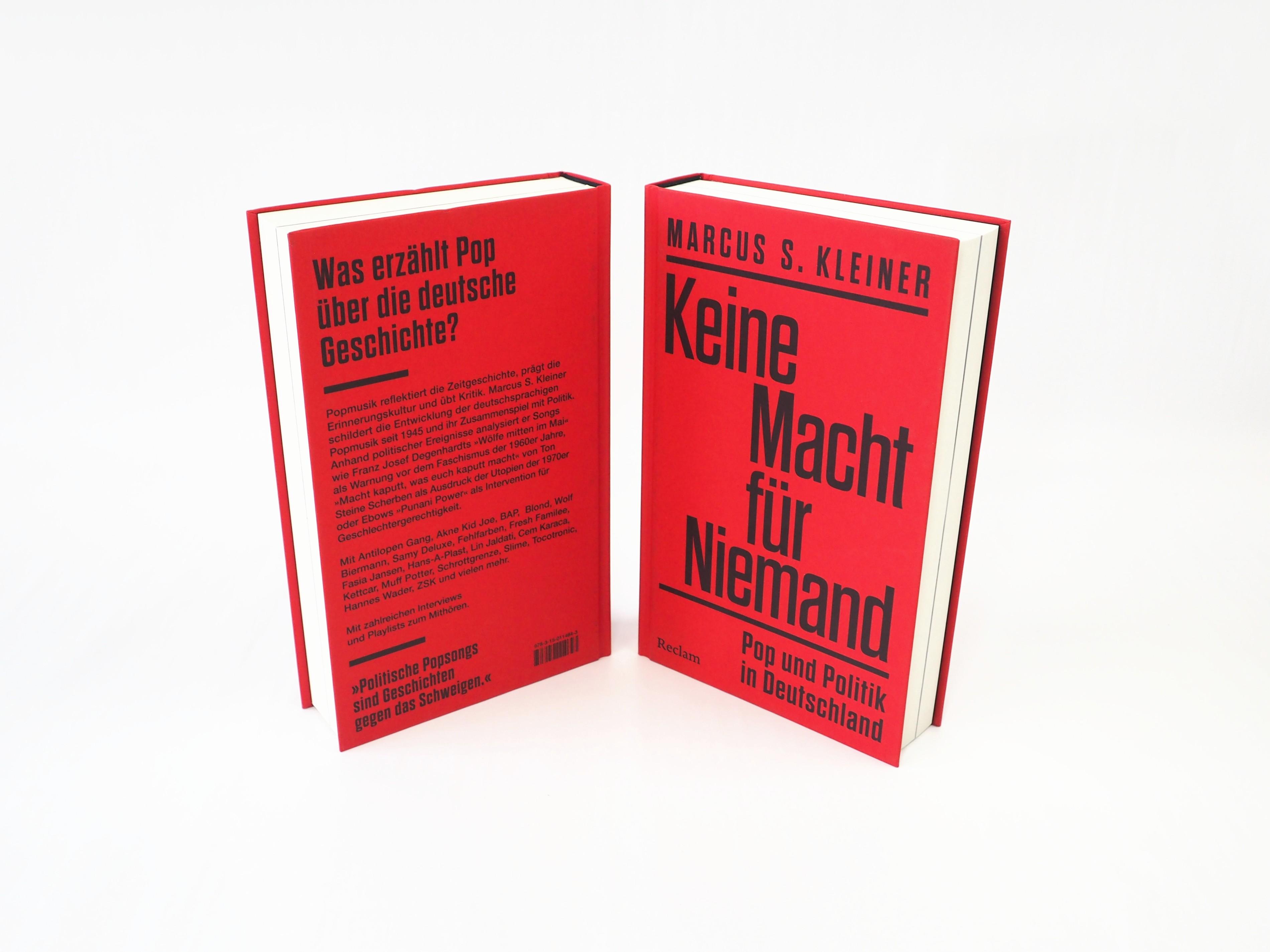 Beispielinhalt (Bild) Keine Macht für Niemand. Pop und Politik in Deutschland