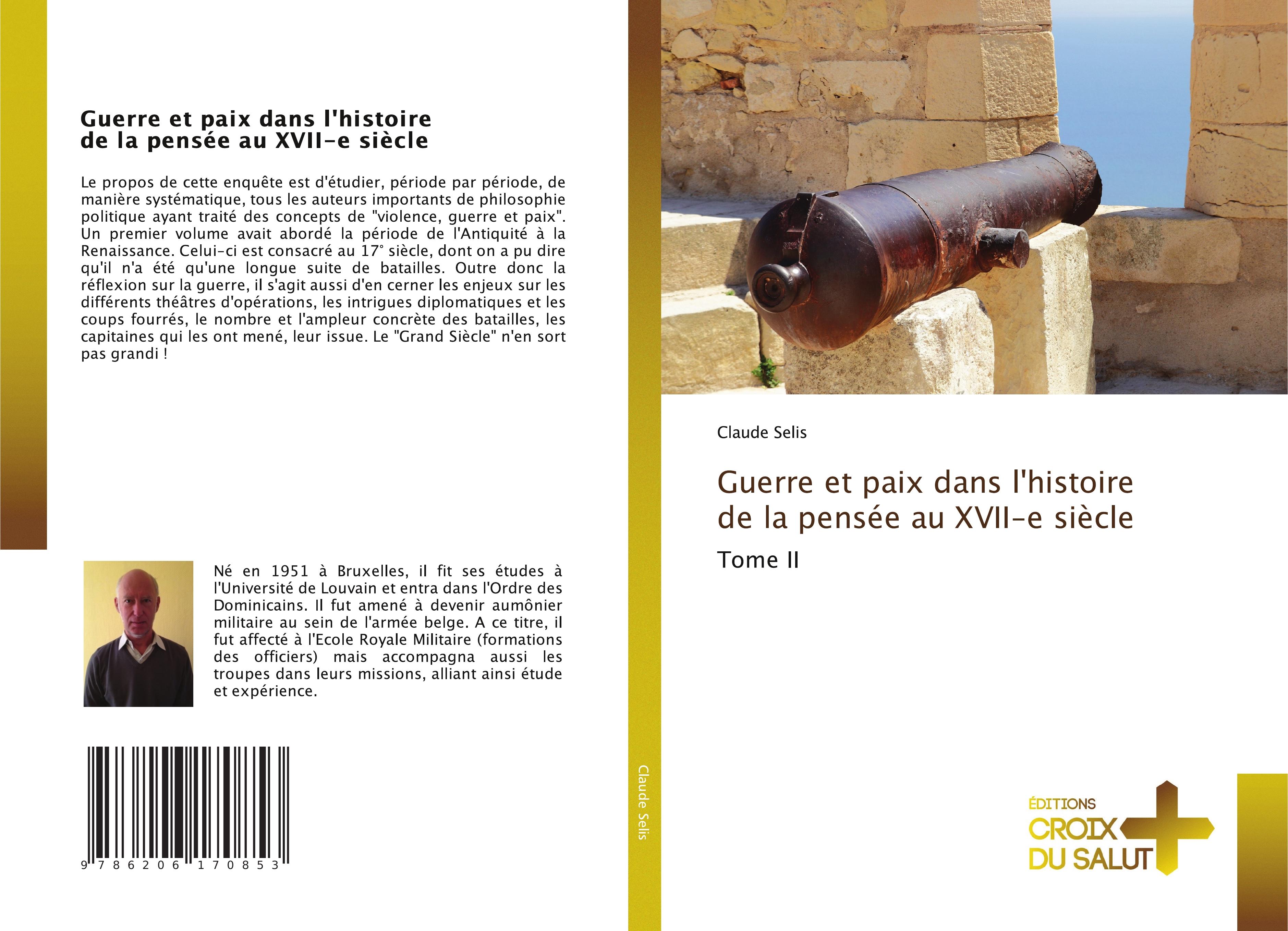 Vorderes Coverbild Guerre et paix dans l'histoire de la pensée au XVII-e siècle