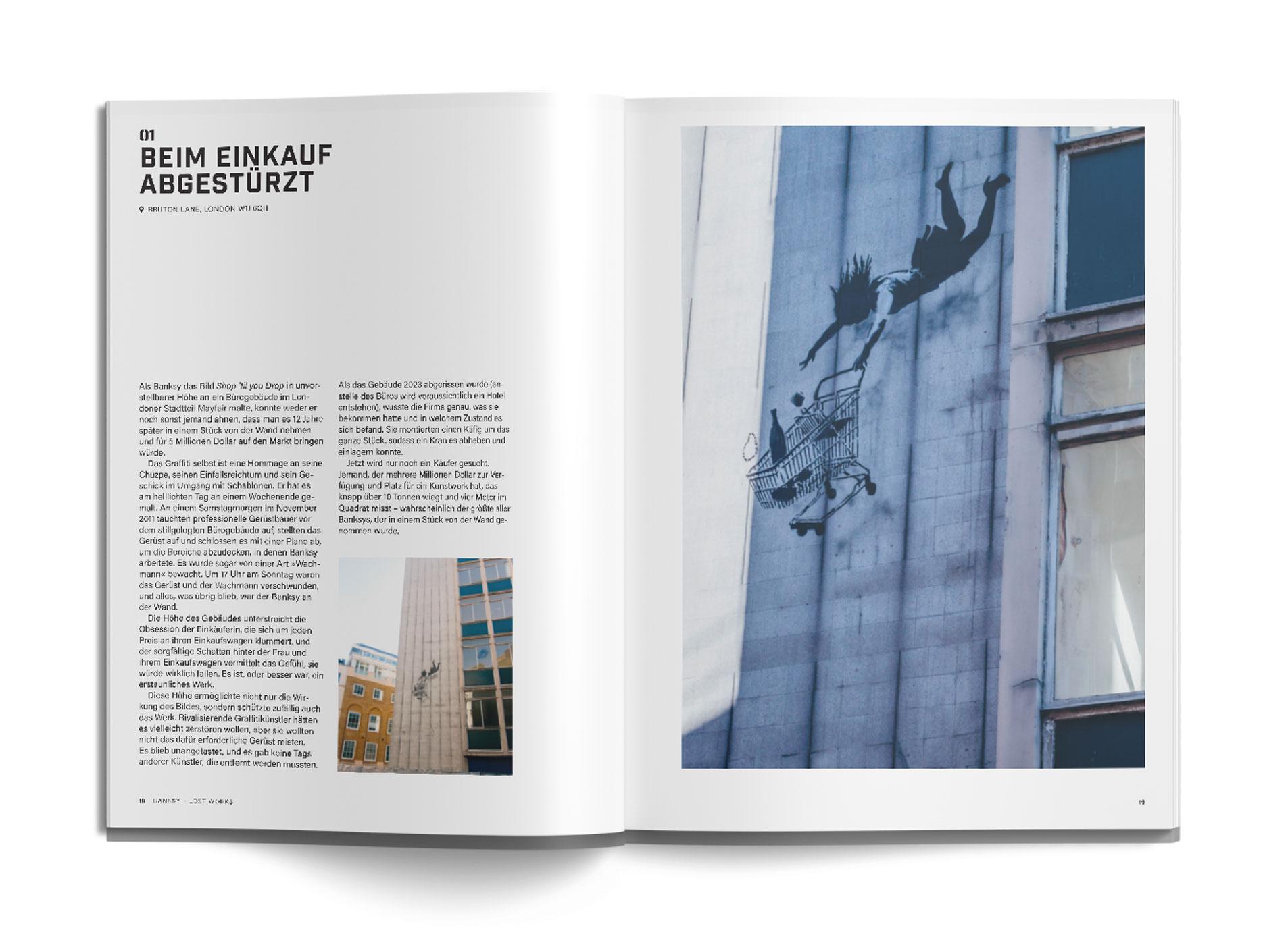 Beispielinhalt (Bild) BANKSY - Lost Works