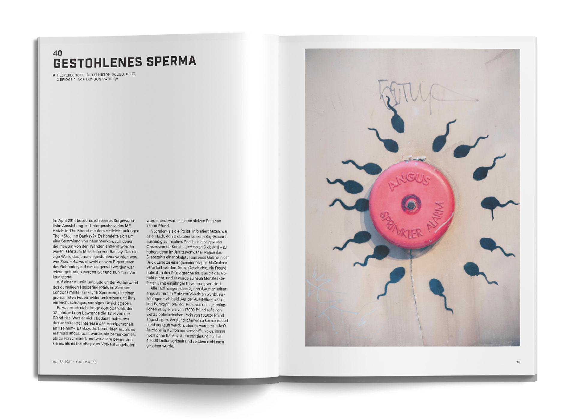 Beispielinhalt (Bild) BANKSY - Lost Works