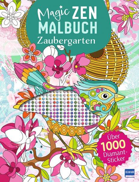 Vorderes Coverbild Magic Zen Malbuch - Zaubergarten