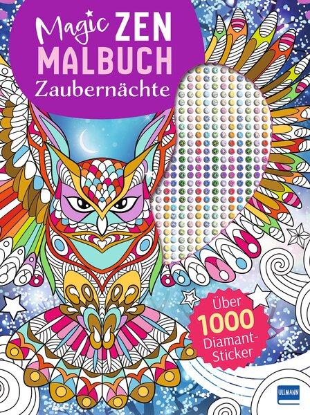 Vorderes Coverbild Magic Zen Malbuch - Zaubernächte