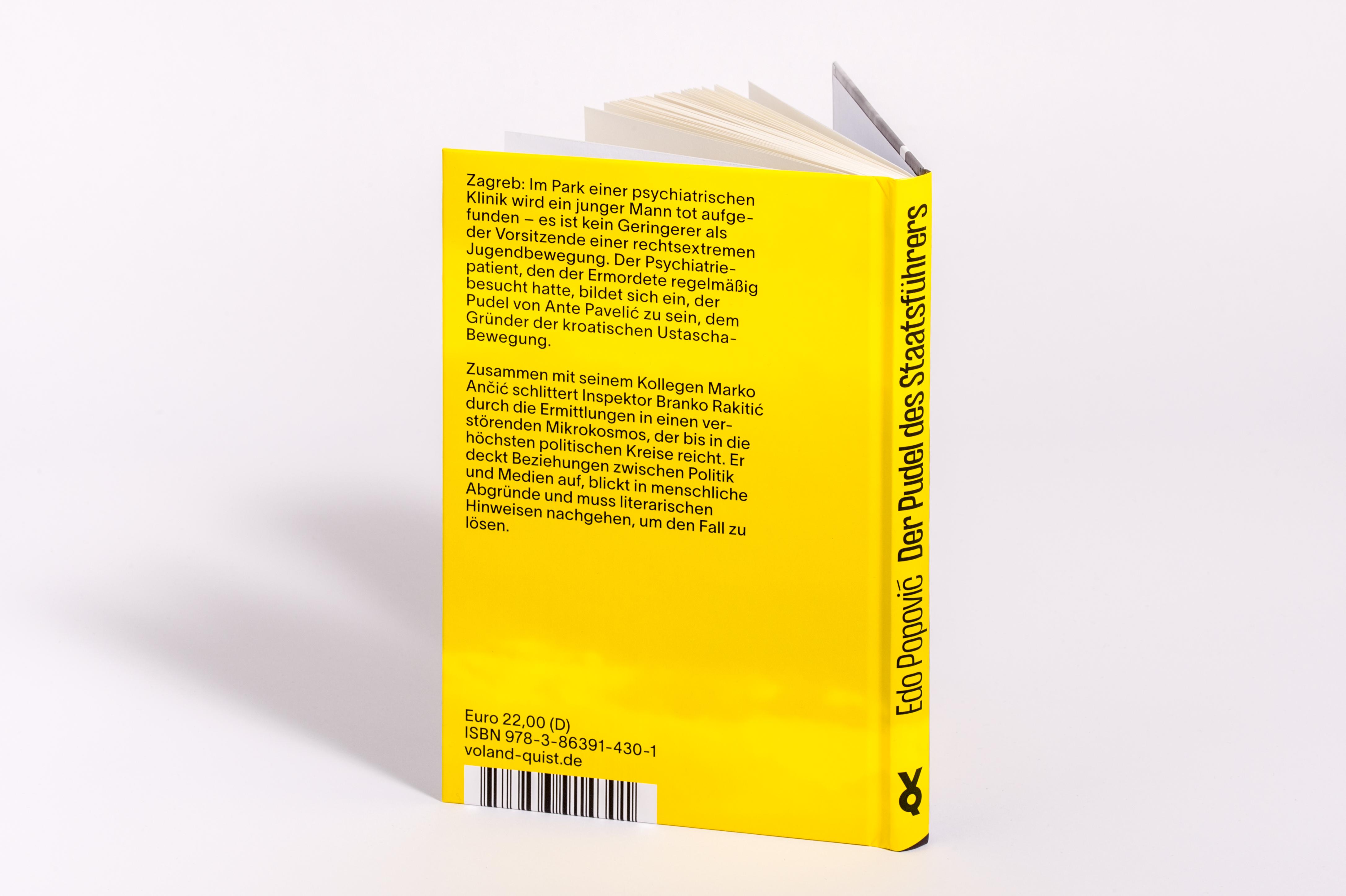 Rückseitencover Der Pudel des Staatsführers