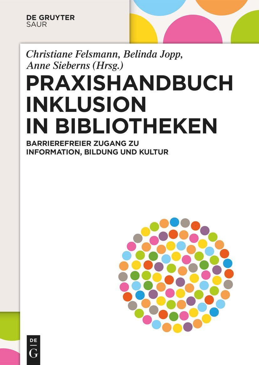 Vorderes Coverbild Praxishandbuch Inklusion in Bibliotheken