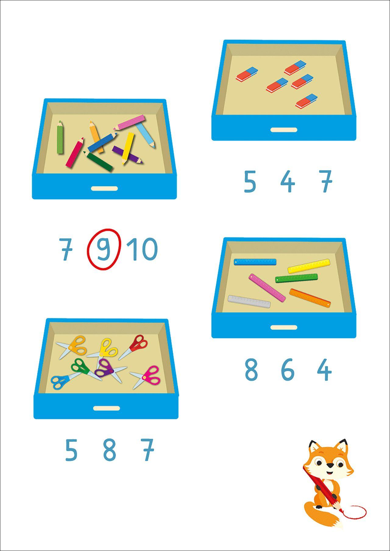 Beispielinhalt (Bild) Das alles kann ich schon alleine! Zahlen und Mengen