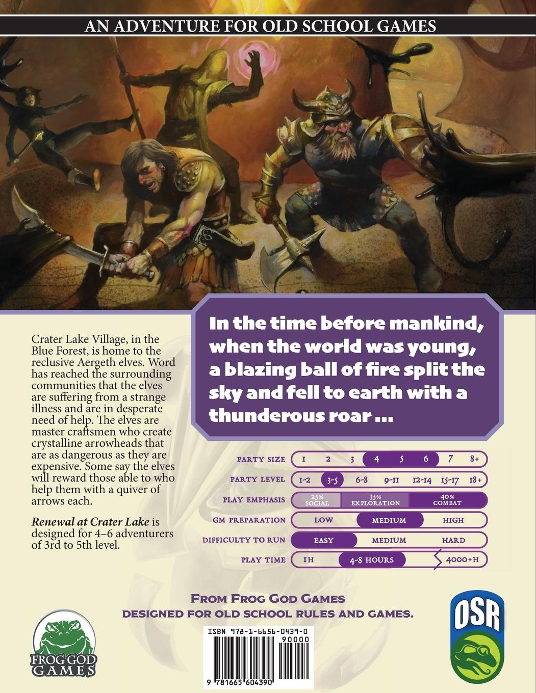 Rückseitencover Renewal at Crater Lake OSR