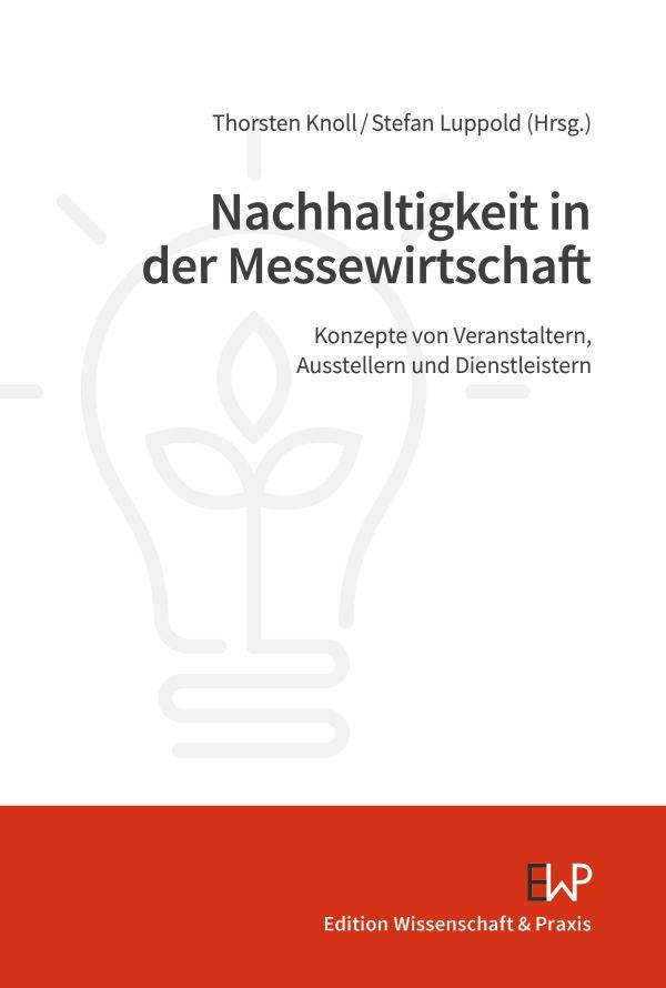 Vorderes Coverbild Nachhaltigkeit in der Messewirtschaft