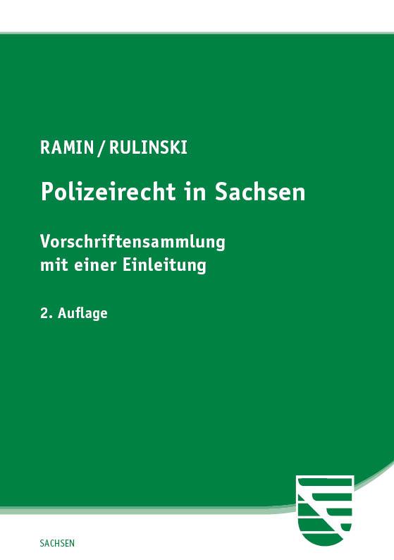 Vorderes Coverbild Polizeirecht in Sachsen