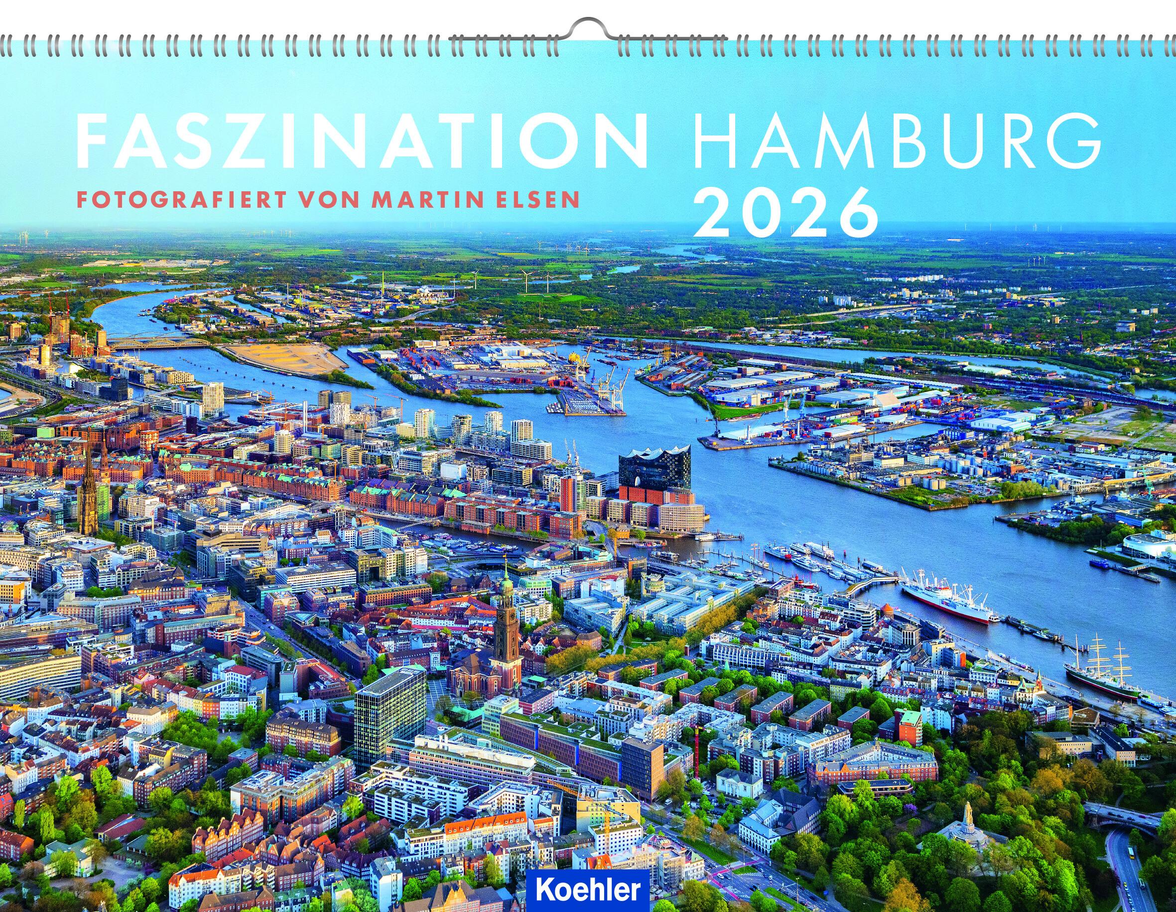 Vorderes Coverbild Faszination Hamburg 2026