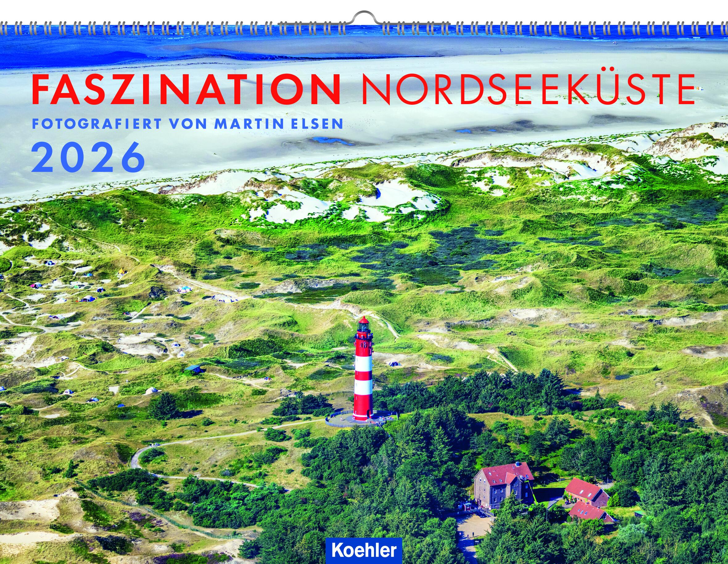 Vorderes Coverbild Faszination Nordseeküste 2026