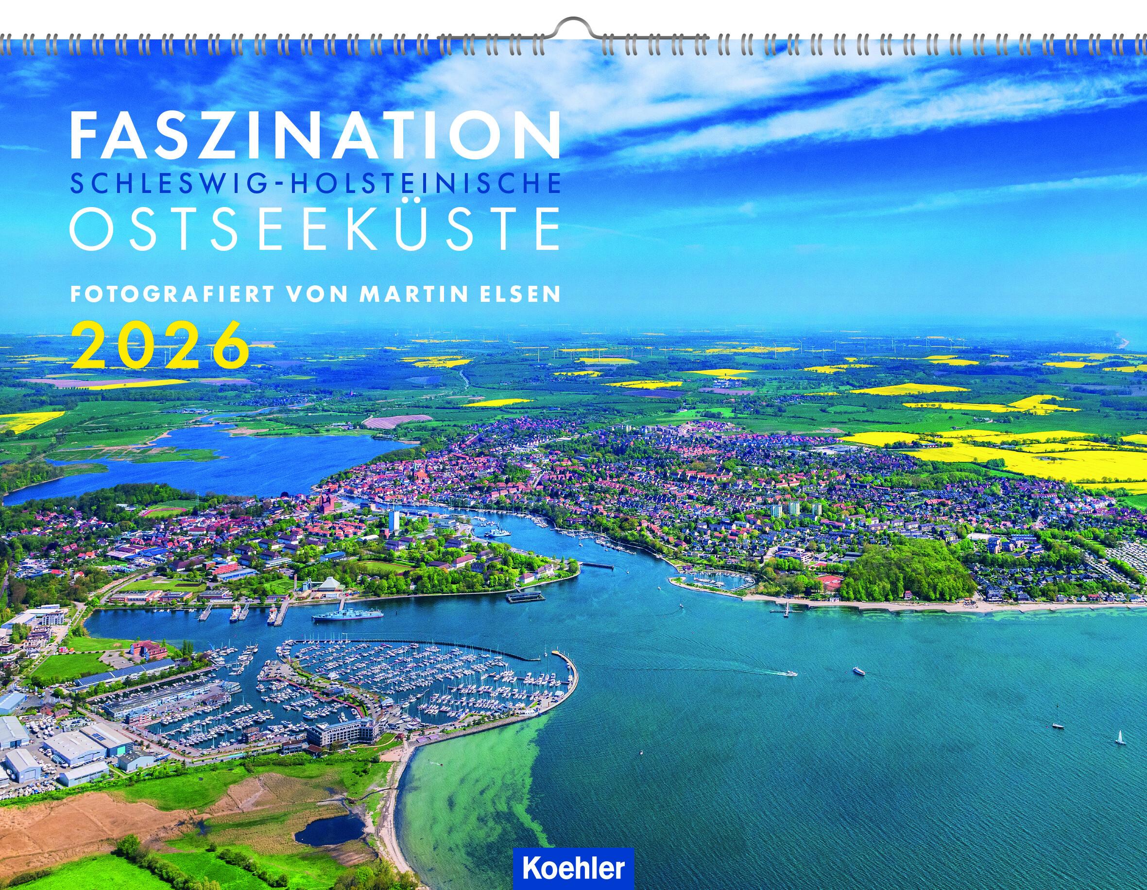 Vorderes Coverbild Faszination Ostseeküste 2026