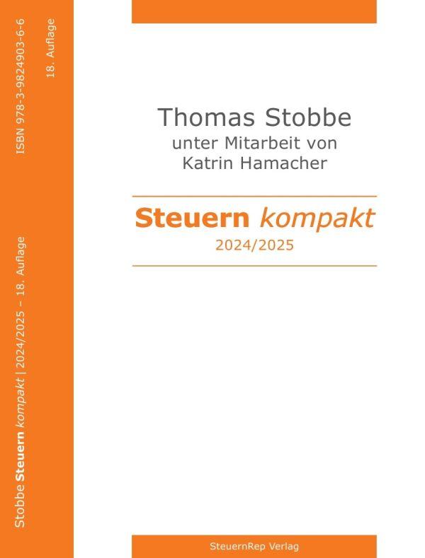 Vorderes Coverbild Steuern kompakt 2024-2025.